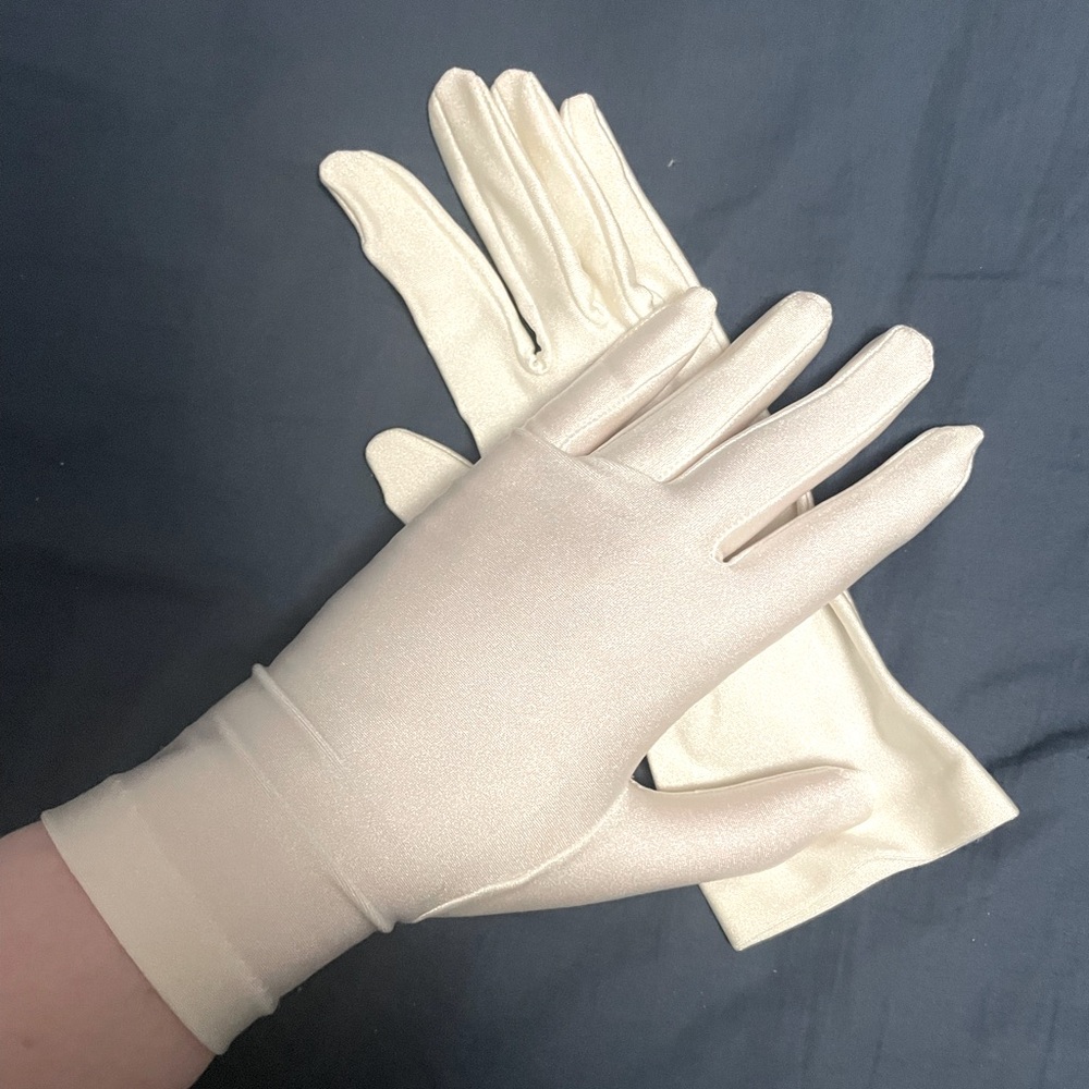 Ivory Formal Gloves